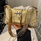 thumbnail image 4 of Bolso vagabundo de moda para mujer, bolso para axilas de estilo moderno, cadena de bolso para chicas Rock para regalo, 4 of 9