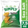 thumbnail image 3 of Tostitos Simply Tortilla Chips Sea Salt Made With Avocado Oil 7.5 oz - Pack of 1, 3 of 4