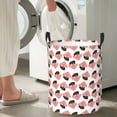 thumbnail image 5 of Lsque Dachshund dogs and hearts Pattern Laundry Hamper Basket, Tall Woven Rope Hamper Basket for Clothes, Lightweight Storage Basket, Collapsible Waterproof-Medium, 5 of 6