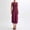 Dresses-499Red, variant on Gamivast Formal Dresses for Women Fitted Crew Neck Maxi Dress Sleeveless Bodycon Dress Solid Gold Button Down With Pockets for Office Business