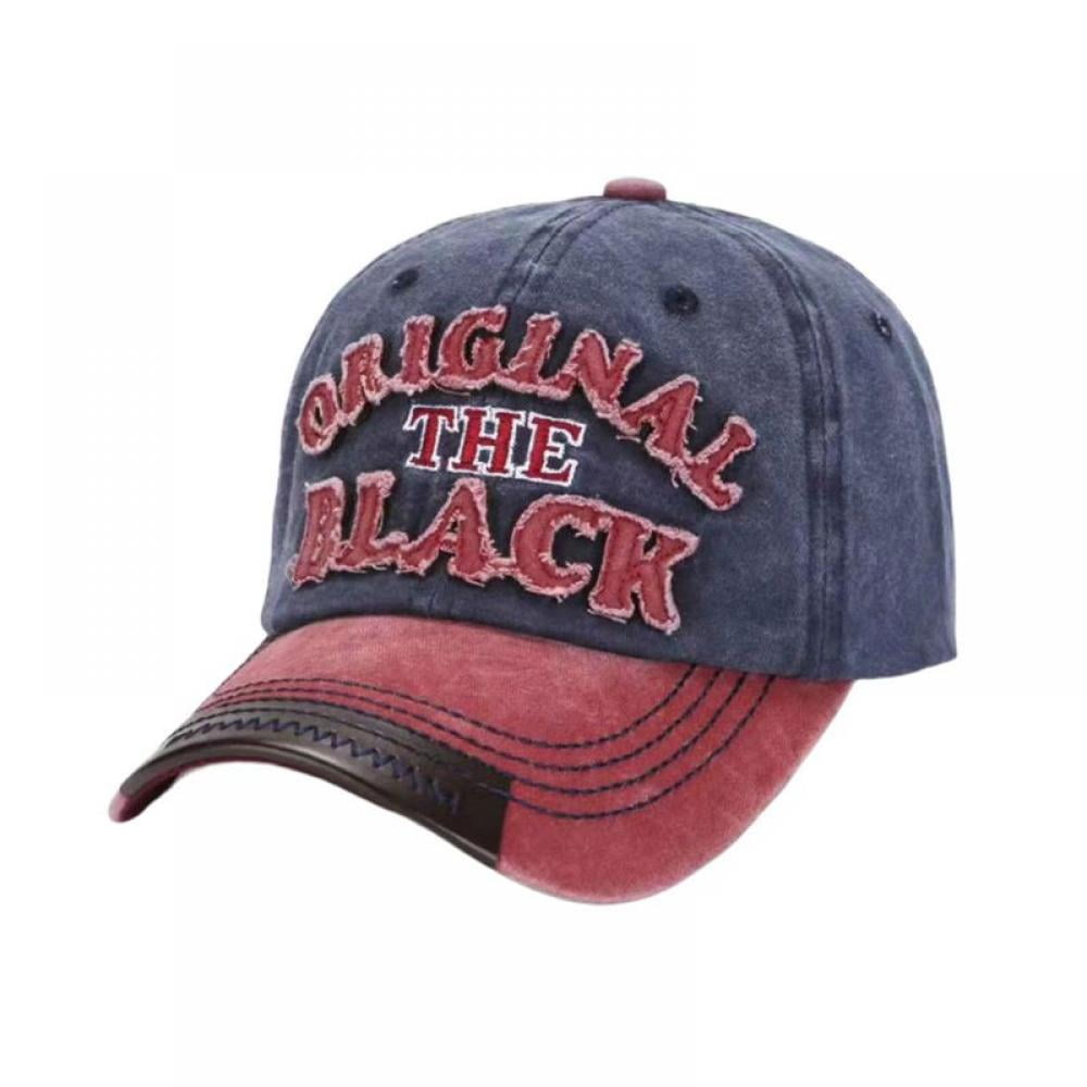 Mens Distressed Vintage Baseball Cap Snapback Trucker Hat Hiking Hat Running Hat by Sun Hat Outdoor Sports Baseball Hat