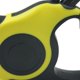 thumbnail image 5 of Correa retráctil para mascotas Control de botón Mango ergonómico Cinturón seguro para caminar para perros para gato Conejo 16.4 pies Amarillo, 5 of 5