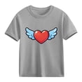 thumbnail image 1 of hengsof Children's Basic Short Sleeve Base T-shirt, 1 of 3