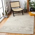 thumbnail image 2 of SAFAVIEH Casablanca Gracelyn Diamond Area Rug, Grey/Beige, 6' x 9', 2 of 8