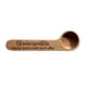 thumbnail image 2 of Cuchara medidora de madera grabada con clip para bolsa de café | Cuchara medidora de 1 cucharada | Accesorio de café de 16,5 cm para amantes del café | Regalo divertido para la cocina, 2 of 2