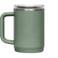 thumbnail image 3 of CamelBak Thrive Taza a prueba de fugas de 16 oz, acero inoxidable aislado - Para viajes, café, té, bebidas calientes - A prueba de derrames - Compatible con portavasos, musgo, 3 of 5