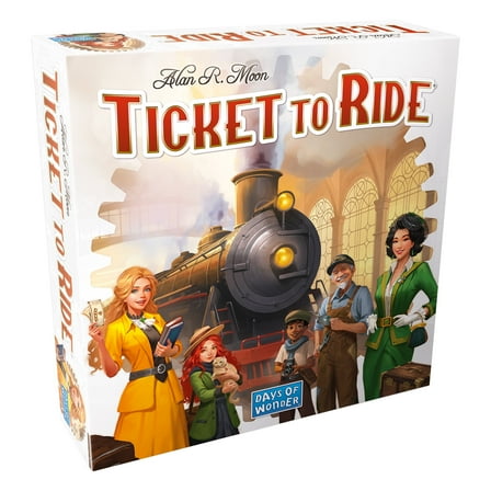Ticket to Ride Refresh Strategy Board Game for Ages 8 , from Asmodee