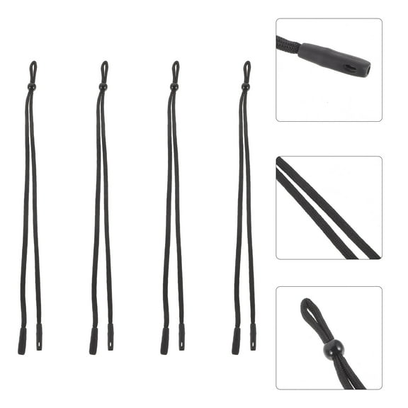 NIAIZEK Back to School eyeglass holder strap Glasses Fixing Lanyard Nylon Eyewear Holders Sports 4Set