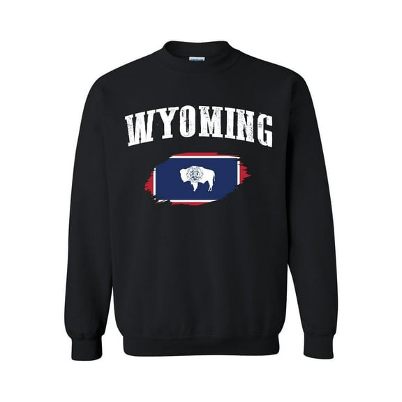 Women Sweatshirts and Hoodies - Wyoming Flag