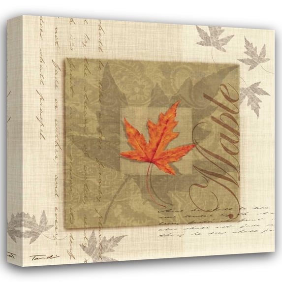 Tandi Venter 28x28 Gallery Wrapped Canvas Wall Art Titled - Maple