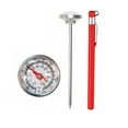 thumbnail image 1 of Milk Coffee Food Meat Gauge Probe Thermometer Cooking Temperature Meter 0~200℃ Stainless Steel Kitchen Tools Accessory, 1 of 9