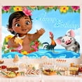thumbnail image 3 of Marine Cartoon Birthday Party Decorations, Moanas Supplies Party Backdrop Decor Banner, Boy Girls Photography Backdrop (5x3ft), 3 of 4