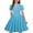 Green, variant on Sngxgn Women's A Line Midi Dress Straps V Neck Slit Party Slip Dress(Blue,XL)