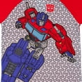 thumbnail image 4 of Transformers Pajamas Toddler Boys' Character Design Short Sleeve and Pant PJ Set, 4 of 7