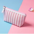 thumbnail image 3 of Cosmetic Bag Fashion Creative Stripe Portable Makeup Pouch Toiletry Pouch, 3 of 9
