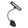thumbnail image 1 of Lámpara con clip, portátil, flexible, con 9 LED, para atril de música, luz de escritorio, mayor durabilidad, 1 of 12