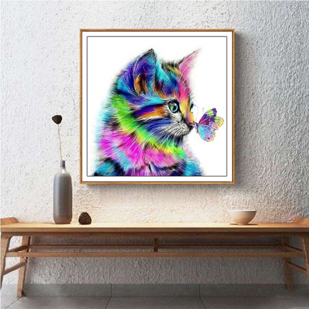 Kit De Point De Croix De Diamant Kit De Peinture De Diamant De Chat Colore Peinture De Strass Walmart Canada Kit De Point De Croix De Diamant Kit De Peinture De Diamant De Chat Colore Peinture De Strass Walmart Canada