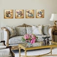 thumbnail image 5 of Coffee Canvas Wall Art Butterfly Flower Coffee Cup Pictures Wall Decor for Kitchen Dining Room, Vintage Watercolor Coffee Bar Paintings Posters Modern Artworks Home Decorations 14x14\u201d 4 Pcs, 5 of 6