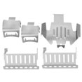 thumbnail image 4 of 5 piezas de placa de blindaje para chasis de oruga RC compatibles con Traxxas TRX4 Bronco G500 1/10 RC Car, 4 of 14