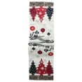thumbnail image 3 of Siruishop Chemin de Table de Noël Armoire Saisonnière Tapis de Table d'Hiver Foulard de Commode 33cmx230cm, 3 of 8