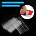 thumbnail image 4 of Unique Bargains 2x3' Wall Mount Acrylic Sign Holder, Display Frame with Tape Adhesive for Office, Clear 12Pcs, 4 of 6