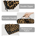 thumbnail image 4 of Herdesigns Leopard Cheetah Print Carrying Case for Nintendo Switch 2 with 20 Game Card Slots, Portable Travel Carry Case for Accessories and Console, 4 of 8