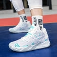 thumbnail image 2 of Men's Basketball Shoes, 2026 New Arrival High-top Sneakers, Outdoor Sports Footwear Adult Athletes, Durable Non-slip Training Shoes, 2 of 7