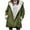 Olive Green, variant on VEKDONE 2025 Clearance Women's Woolen Coats Notch Lapel Double Breasted Trench Jackets Mid Long Pea Overcoats Fall Winter Coat Office Outwear