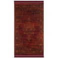 thumbnail image 2 of Safavieh Serenity 2'3" X 8' Power Loomed Rug in Ruby and Gold, 2 of 5