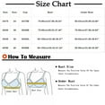 thumbnail image 2 of pimelu Bras for Women Full Figure Bras for Women Seamless Underwire Wireless Bras Elder Large Size Compression Comfy Breathable Lace Bra Sports Bra, 2 of 6