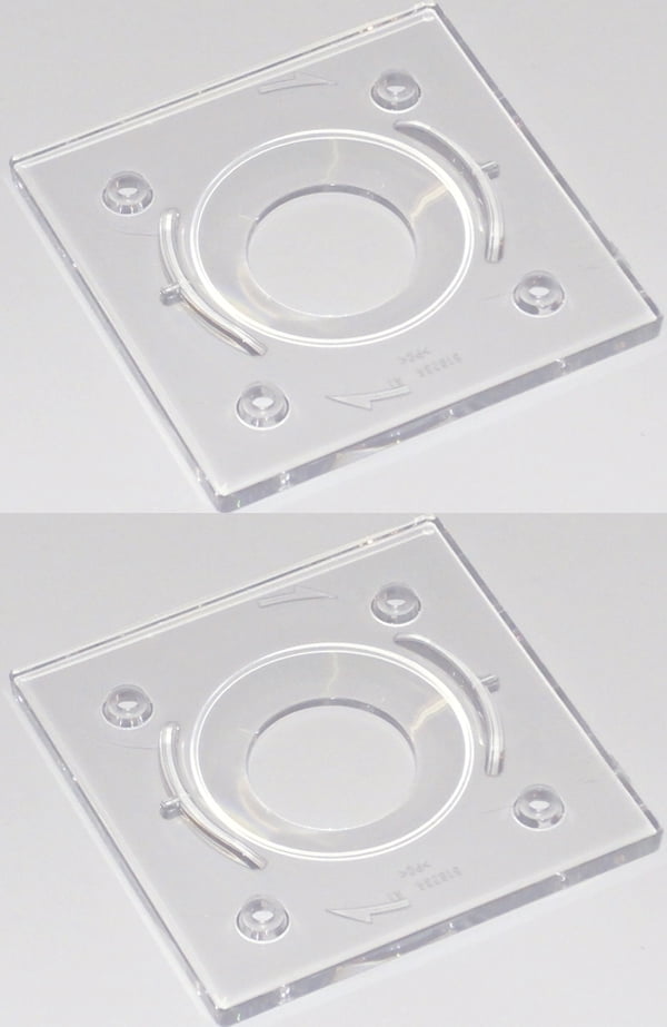 2 Pack Ridgid R2401 TrimRouter Replacement SubBase 5192340012pk by