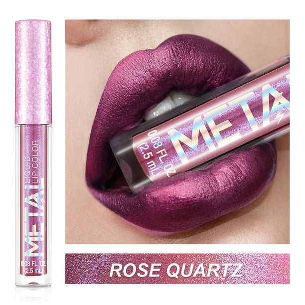 Lápiz labial líquido, brillo labial, antiadherente, brillo labial, maquillaje perlado, 2,5 ml
