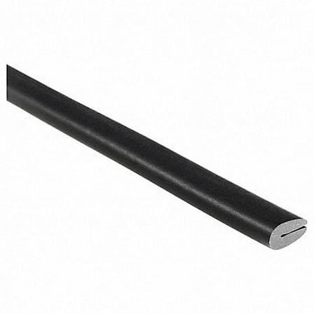 Trim-Lok Rubber Edge Trim,50ft L,Black,3/16in W X1010-50