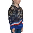 thumbnail image 3 of Disketp Fireworks Youth Hoodie Sweatshirt for Boys Girls Kids Pullover Hooded Classic Casual Essentials Hoodie-X-Large, 3 of 6