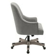 thumbnail image 4 of Bradwell Office Chair-Fog Brown Fabric -Rustic Wood Base-Semi Asm, 4 of 9