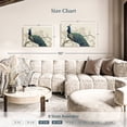thumbnail image 4 of Elephant Stock Peacock And Blossoms Ii Wall Art - Horizontal Canvas Wall Art - Living Room Wall Decor - Animal Canvas - Blue And Green Decor By Tim O'toole - 30" x 20", 4 of 8