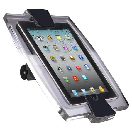 Mounting Button - iPad Mini Enclosure for Wall Mount Use, Tilting and Rotating Bracket, Adjustable Cover for