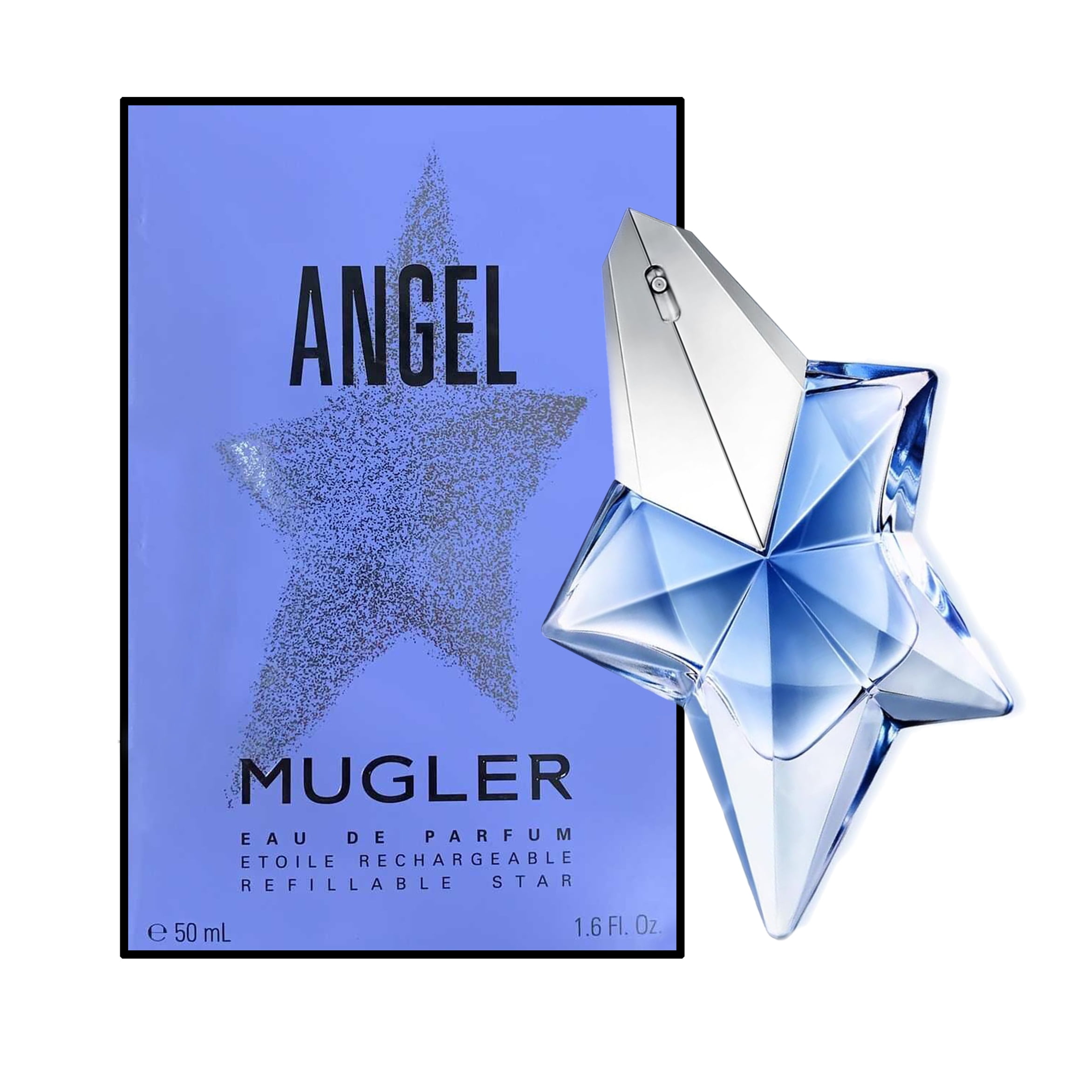 Thierry Mugler Angel Eau de Parfum Spray, Refillable, 50ml
