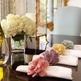 thumbnail image 4 of Global Crafts Handmade Felt Napkin Rings Set from Nepal, 4-Pack, Pastel Zinnias, 4 of 4