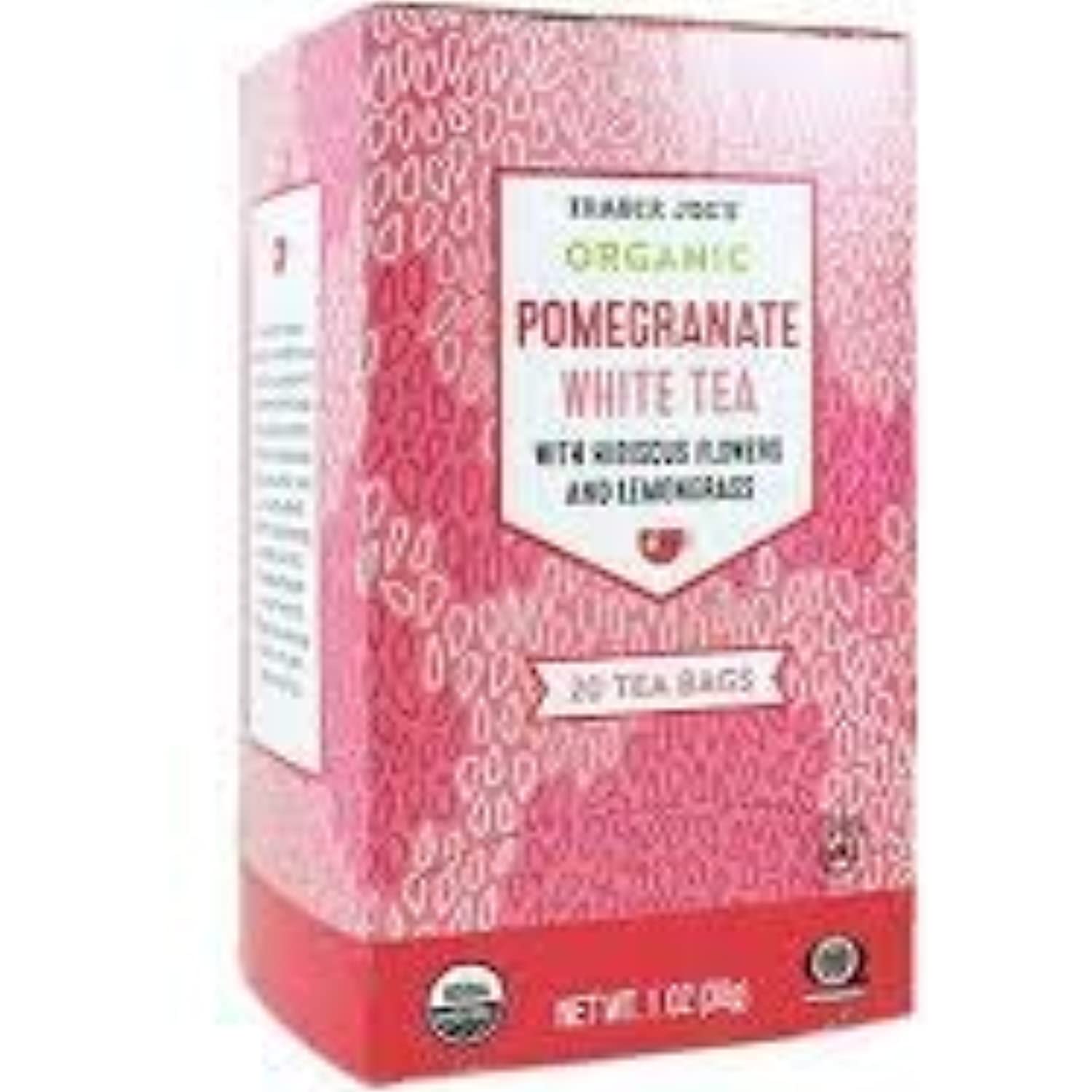 TJ Organic Pomegranate White Tea