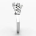 thumbnail image 4 of Three Stone Diamond Wedding Ring, Crown Style Diamond Engagement Ring, Fancy Tiara Diamond Ring For Her, 925 Sterling Silver, 2.3 Ct Simulated Diamond, Promise Ring For Girlfriend, 4 of 5