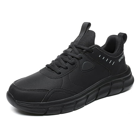 

Mens Sneakers Leather Running Shoes Trainers Sneaker Casual Hiking Shoes