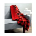 thumbnail image 2 of Sunbeam Velvet Heated Throw Blanket - Red Plaid, 2 of 2