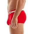 thumbnail image 2 of PEASKJP Panties for Men Big and Tall Mens Underwear Boxer Briefs Breathable and Soft with Fly Trunks (Red,XXL), 2 of 4