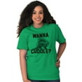 thumbnail image 4 of Wanna Cuddle Porcupine Animal Lover Men's Graphic T Shirt Tees Brisco Brands X, 4 of 6