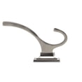 thumbnail image 2 of Richelieu RH1233021195 4" Double Metal Coat Hook - Nickel, 2 of 4