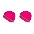 thumbnail image 1 of crativent Skull Caps for Men Reflective Liner Winter Beanie Thermal Multifunction Windproof Coldness for Protection Cycling Skiing Fushcia 2Set, 1 of 6