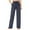 *Navy, variant on Women's High Waist Wide Leg Yoga Pants With Drawstring, Casual Loose Fit Pant With Pockets Purple,Womens Plus XL
