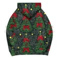 thumbnail image 3 of Makaor Womens Hoodies Pullover Christmas Plus Size Tunic Sweatshirt Long Sleeve Tops Graphic with Bow Oversized Clothes, 3 of 5