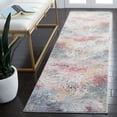 thumbnail image 3 of SAFAVIEH Phoenix Keiran Abstract Area Rug, Ivory/Pink, 4'5" x 6'5", 3 of 9